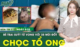 Bản Tin Y Tế 9/10: B&#233; trai su&#253;t tử vong do chọc tổ ong v&#242; vẽ
