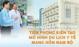 Bệnh viện Y học cổ truyền TPHCM ti&#234;n phong kiến tạo m&#244; h&#236;nh du lịch y tế mang hồn Nam Bộ