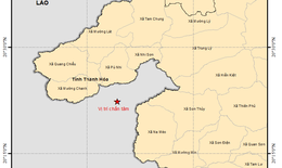 Đ&#234;m qua H&#224; Nội rung lắc mạnh do động đất