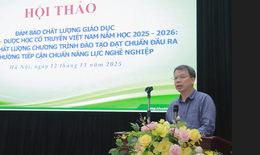 N&#226;ng tầm chất lượng đ&#224;o tạo y dược cổ truyền: Từ cam kết đến h&#224;nh động