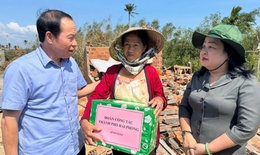 Hải Ph&#242;ng hỗ trợ người d&#226;n Đắc Lắk, Gia Lai khắc phục hậu quả b&#227;o số 13