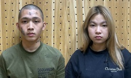 Bắt nhóm cướp bịt mặt trên đê sông Đuống