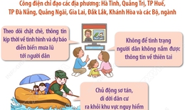 Thủ tướng Ch&#237;nh phủ y&#234;u cầu chủ động ứng ph&#243; mưa lũ tại khu vực Trung Bộ