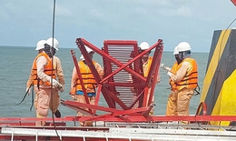 EVNNPT tăng cường lực lượng, tiếp sức cho Dự án cấp điện ra Côn Đảo