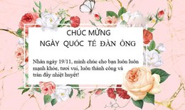 Những mẫu thiệp ch&#250;c mừng ng&#224;y Quốc tế Đ&#224;n &#244;ng 19/11 đẹp nhất 2025