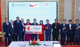 Cộng h&#242;a S&#233;c hỗ trợ 3,5 tỉ đồng gi&#250;p Việt Nam vượt qua b&#227;o lũ