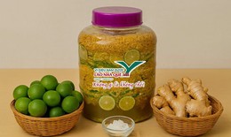 Chanh gừng đường phèn hỗ trợ tăng cường đề kháng tự nhiên trong mùa bệnh hô hấp