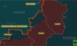 Tuy&#234;n bố m&#226;u thuẫn của Nga v&#224; Ukraine về việc kiểm so&#225;t th&#224;nh phố Kupyansk