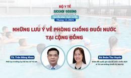 Truyền h&#236;nh trực tuyến &#39;Những lưu &#253; về ph&#242;ng chống đuối nước tại cộng đồng&#39;