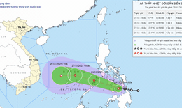 B&#227;o số 15 khi v&#224;o Biển Đ&#244;ng sẽ mạnh l&#234;n, giật cấp 12