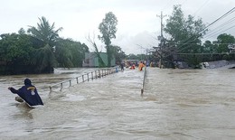 Nghi&#234;n cứu x&#226;y dựng m&#244; h&#236;nh dự b&#225;o ngập lụt ven biển do nước d&#226;ng v&#224; s&#243;ng trong b&#227;o