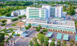 Bệnh viện Đa khoa Ch&#226;u Đốc, An Giang kh&#244;ng gian xanh, nơi người d&#226;n y&#234;n t&#226;m đến chữa bệnh