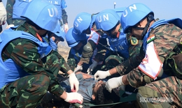 Việt Nam - Ấn Độ trình diễn tình huống tích hợp tại VINBAX 2025