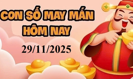 Con số may mắn hôm nay 29/11 - số cát lành - số tài lộc ngày mới