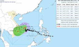 &#193;p thấp nhiệt đới dị thường đ&#227; tan tr&#234;n biển, b&#227;o số 15 vẫn giật cấp 11