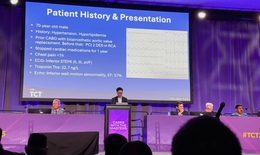 Ca can thiệp tim mạch phức tạp được b&#225;c sĩ Việt Nam tr&#236;nh b&#224;y tại hội nghị uy t&#237;n thế giới - TCT 2025