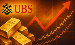 Ngân hàng Thụy Sĩ dự báo giá vàng tiếp tục tăng trong đầu năm 2026