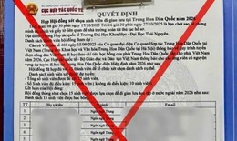 Lừa đảo qua th&#244;ng tin học bổng du học &#39;Trung Hoa D&#226;n quốc&#39; năm 2026