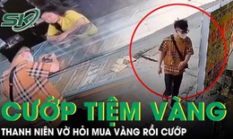 Thanh niên đi dép lê vờ hỏi mua nhẫn vàng 130 triệu rồi cướp 