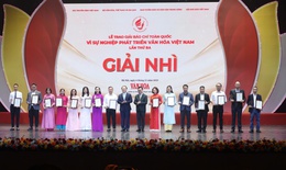 Ph&#243;ng vi&#234;n B&#225;o Sức khỏe v&#224; Đời sống đoạt giải Nh&#236; Giải B&#225;o ch&#237; &#39;V&#236; sự nghiệp ph&#225;t triển văn h&#243;a Việt Nam&#39;