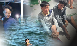 3 người trôi dạt 2 ngày trên biển: Khoảnh khắc 'sinh tử' giữa bão tố