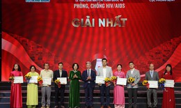 Lễ tổng kết và trao Giải Báo chí toàn quốc về phòng, chống HIV/AIDS