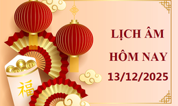 Lịch âm 13/12 - Âm lịch hôm nay 13/12 - Lịch vạn niên ngày 13/12/2025