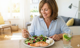 Bí quyết ‘hạ nhiệt’ cơn bốc hỏa thời kỳ mãn kinh nhờ dinh dưỡng