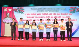 Hải Ph&#242;ng thưởng nửa tỉ đồng cho học sinh đạt Huy chương V&#224;ng quốc tế