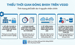 Thiếu năm đ&#243;ng bảo hiểm x&#227; hội tr&#234;n VssID xử l&#253; như thế n&#224;o?