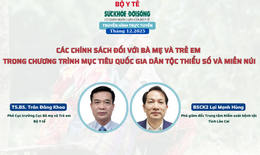 Truyền hình trực tuyến 'Các chính sách đối với bà mẹ và trẻ em trong Chương trình MTQG DTTS và miền núi'