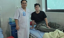 Cứu sống bệnh nhân bị tai nạn giao thông trong tình trạng nguy kịch