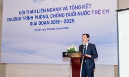 Mỗi năm gần 2.000 trẻ em Việt Nam tử vong vì đuối nước, cao hơn nhiều lần một số quốc gia