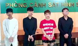 Tạm giữ 4 thanh thiếu niên ném vỏ chai bia gây chết người