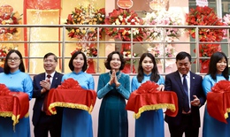 Thứ trưởng Bộ Y tế Nguyễn Thị Liên Hương dự khánh thành dự án nâng cấp Bệnh viện Y học cổ truyền Trung ương