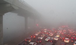 &#212; nhiễm kh&#244;ng kh&#237; ở H&#224; Nội đ&#227; k&#233;o d&#224;i, ảnh hưởng sức khỏe người d&#226;n