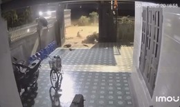 Kinh hoàng clip va chạm ô tô tải, 3 thiếu niên đi xe máy thương vong