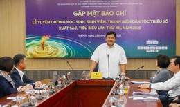 Tuyên dương 145 học sinh, sinh viên, thanh niên dân tộc thiểu số xuất sắc, tiêu biểu năm 2025