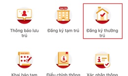 Cách đăng ký thủ tục đăng ký thông tin cư trú cho con qua VNeID