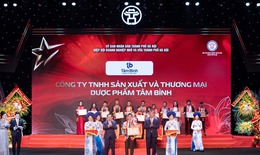 15 năm thành lập, Dược phẩm Tâm Bình 10 lần được UBND TP Hà Nội tặng Bằng khen