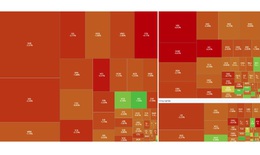 Phe bán áp đảo phiên giao dịch ngày 25/12 khiến chứng khoán giảm gần 40 điểm