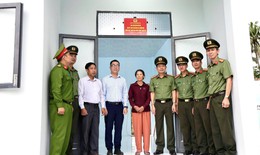 Công an tỉnh Khánh Hòa bàn giao căn nhà thứ 11 trong 'Chiến dịch Quang Trung'