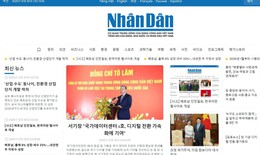 Chính thức khai trương Báo Nhân Dân điện tử tiếng Hàn Quốc