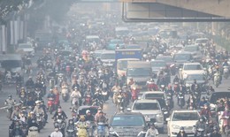 Sáng nay nhiều tỉnh thành miền Bắc ô nhiễm không khí nghiêm trọng