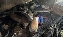 Cận cảnh hiện trường vụ ch&#225;y qu&#225;n b&#250;n ốc khiến 6 người thương vong