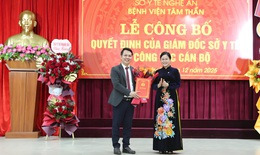 Bệnh viện Tâm thần Nghệ An có Giám đốc mới
