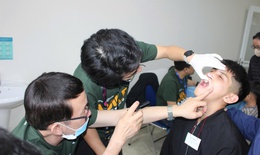 Hơn 100 trẻ em được phẫu thuật nụ cười miễn phí tại Nghệ An