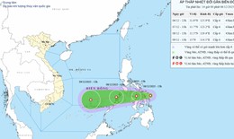 &#193;p thấp nhiệt đới gần Biển Đ&#244;ng c&#243; khả năng mạnh l&#234;n th&#224;nh b&#227;o, c&#225;c tỉnh th&#224;nh chuẩn bị ứng ph&#243;