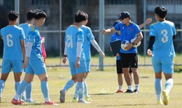 SEA Games 33: U22 Việt Nam tập luyện, chuẩn bị cho trận đấu quan trọng gặp U22 Malaysia