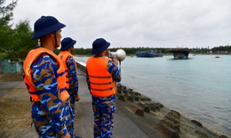 Đặc khu Trường Sa chủ động ứng ph&#243; &#225;p thấp nhiệt đới